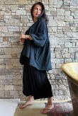 Suri Cushion Cotton Artist Smock Black 